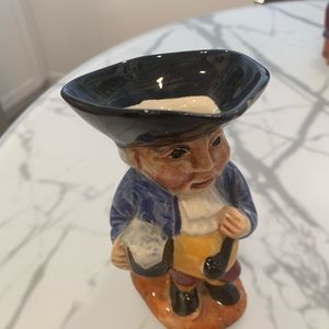 “Old Staffs Toby, Shorter & Son, Ltd.” Stamped Staffordshire Made in England.